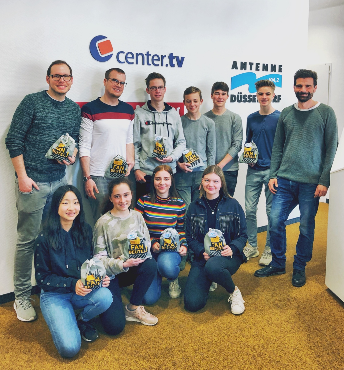 Besuch bei Antenne-Düsseldorf