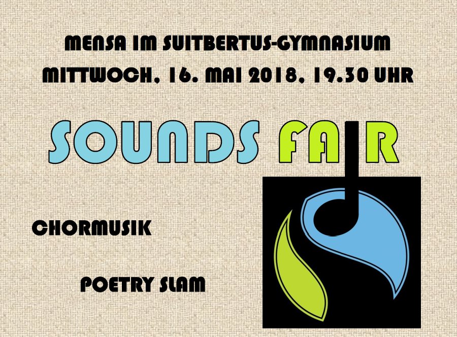 2018-06-28_SoundsFair_Konzert_Plakat_small (c) C. Verhoeven