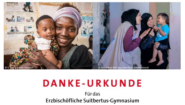 2023 12 Kollekte Danke-Urkunde_Ausschnitt